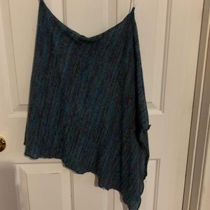 GAS poncho blue blend cute!!!